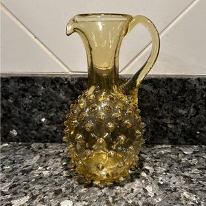 Vintage hobnal pitcher Italy